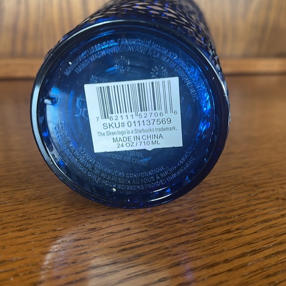 Blue Jeweled Venti Starbucks Tumbler - Picture 3 of 3
